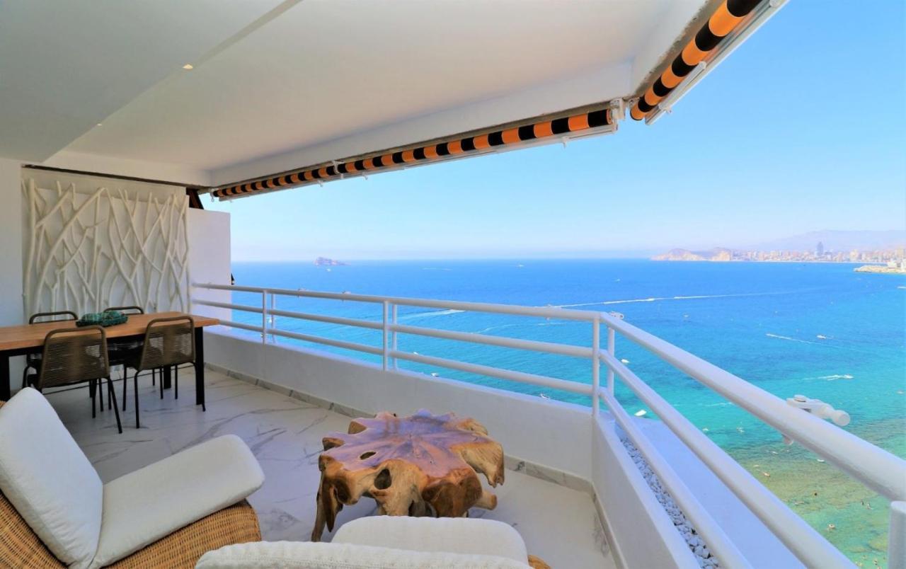 Luxurious 2-Bedroom Apt With Stunning Views, 1St Line On Levante Beach, Benidorm Kültér fotó