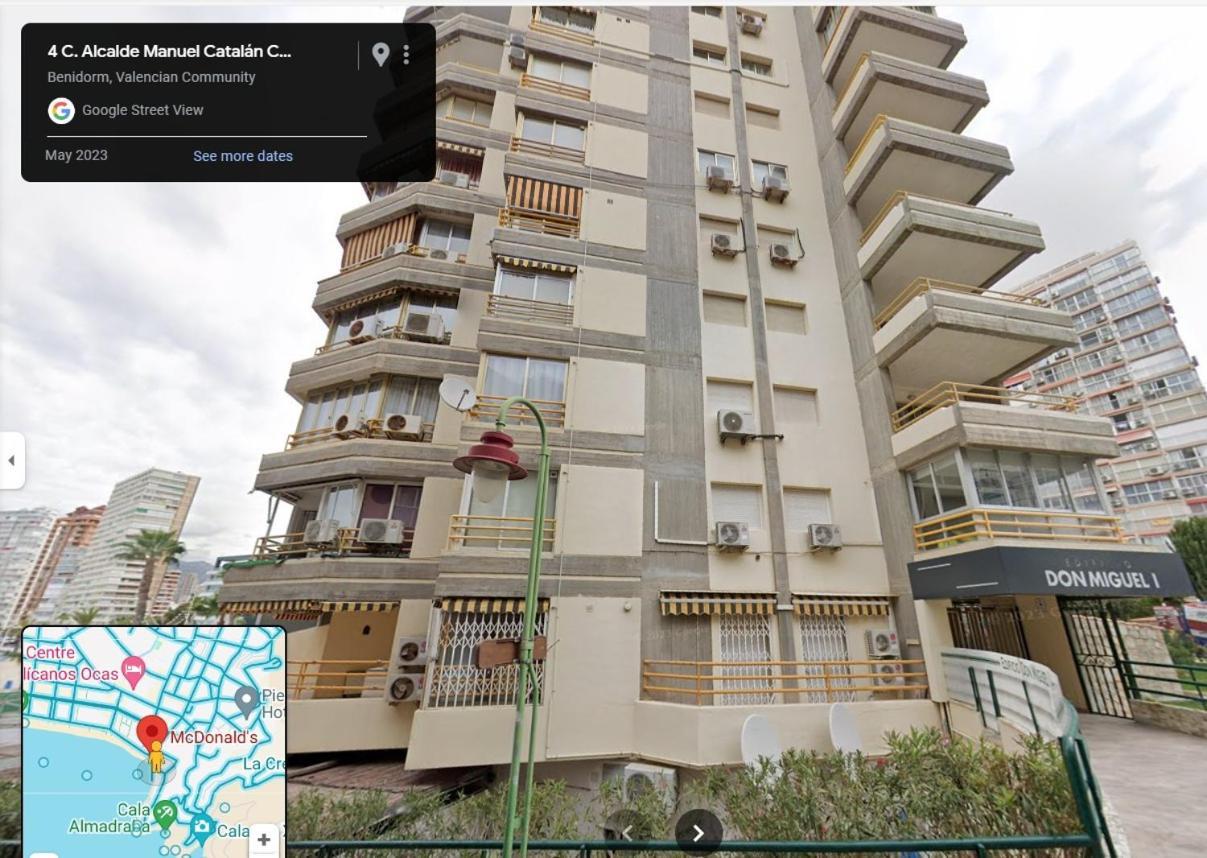 Luxurious 2-Bedroom Apt With Stunning Views, 1St Line On Levante Beach, Benidorm Kültér fotó